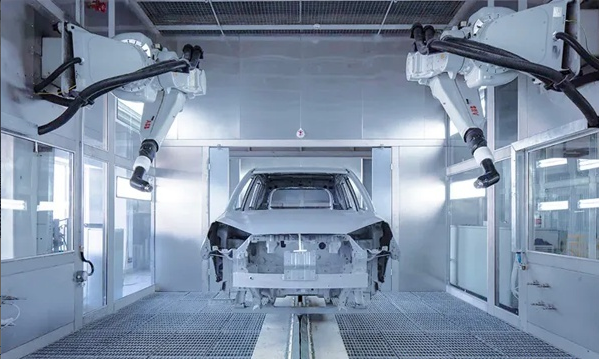 汽車涂裝無(wú)塵車間效果圖