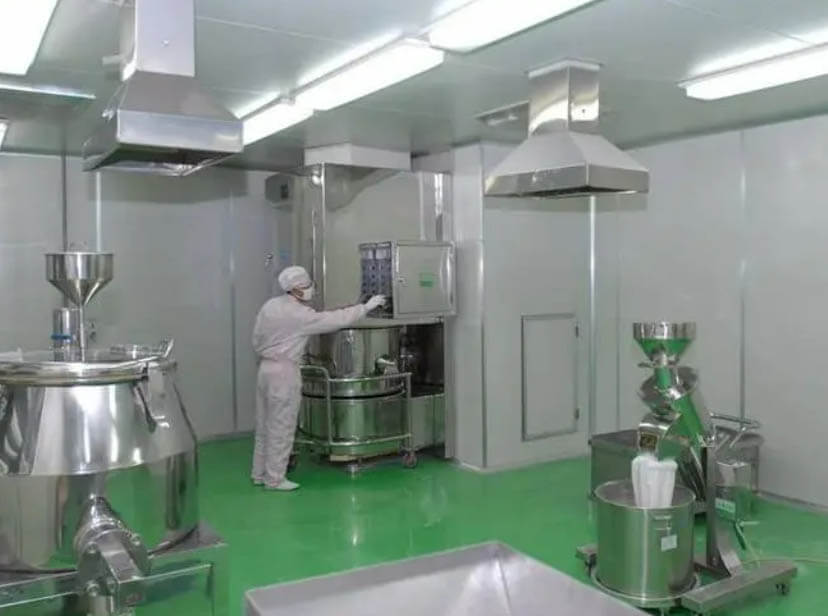 保健品無塵廠房標(biāo)準(zhǔn)